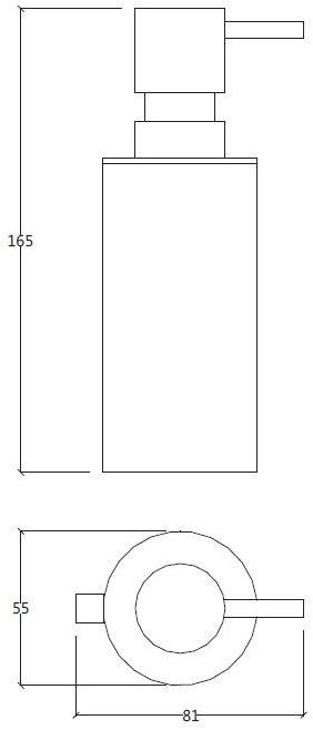 Water Evolution Дозатор для мыла из хромированной латуни Deep sun-id-1424247 - Вид №5