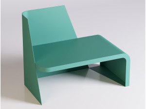 Стальное кресло