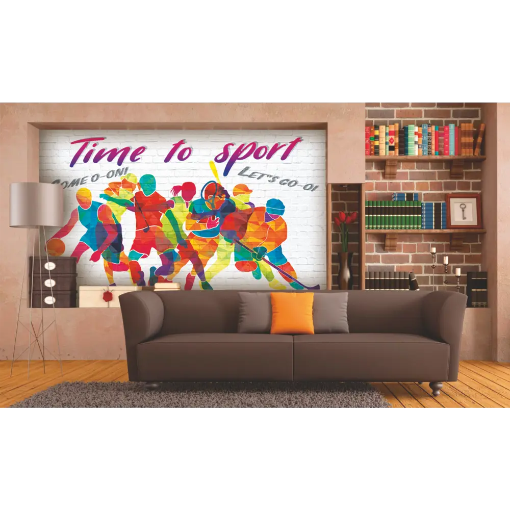 Фотообои «Время спорта» 200х140 см Santreyd STLM-2114564 - Вид №2