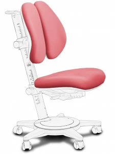 Чехол KS для кресла Cambridg Duo/Stanford Duo розовый однотонный MEALUX  261338 Розовый