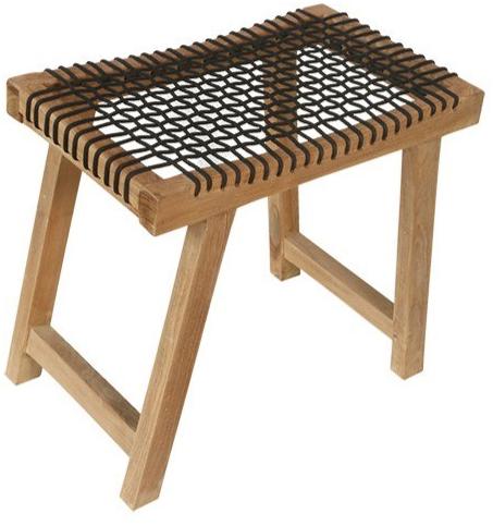 cbdesign Низкий садовый табурет из тика Vienna Tj 307 / tj 307a - Вид №1