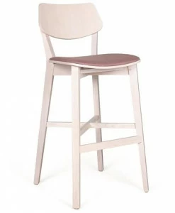 Fenabel Барный стул с обивкой из массива дерева Myranda