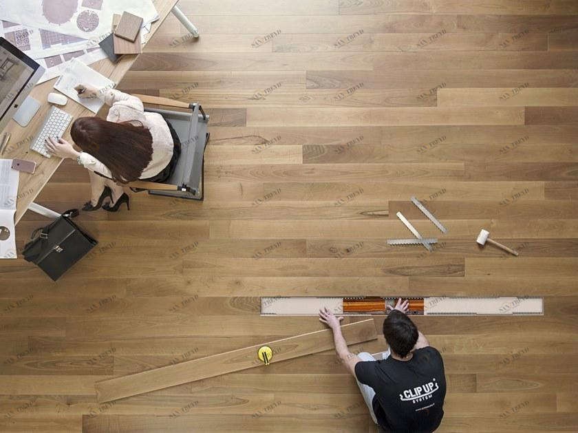 Garbelotto Система укладки деревянных полов Clip up system® sun-id-1418125