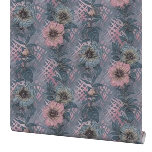 Обои флизелиновые Palitra Life Madagascar фиолетовые 1.06 м 71777-45