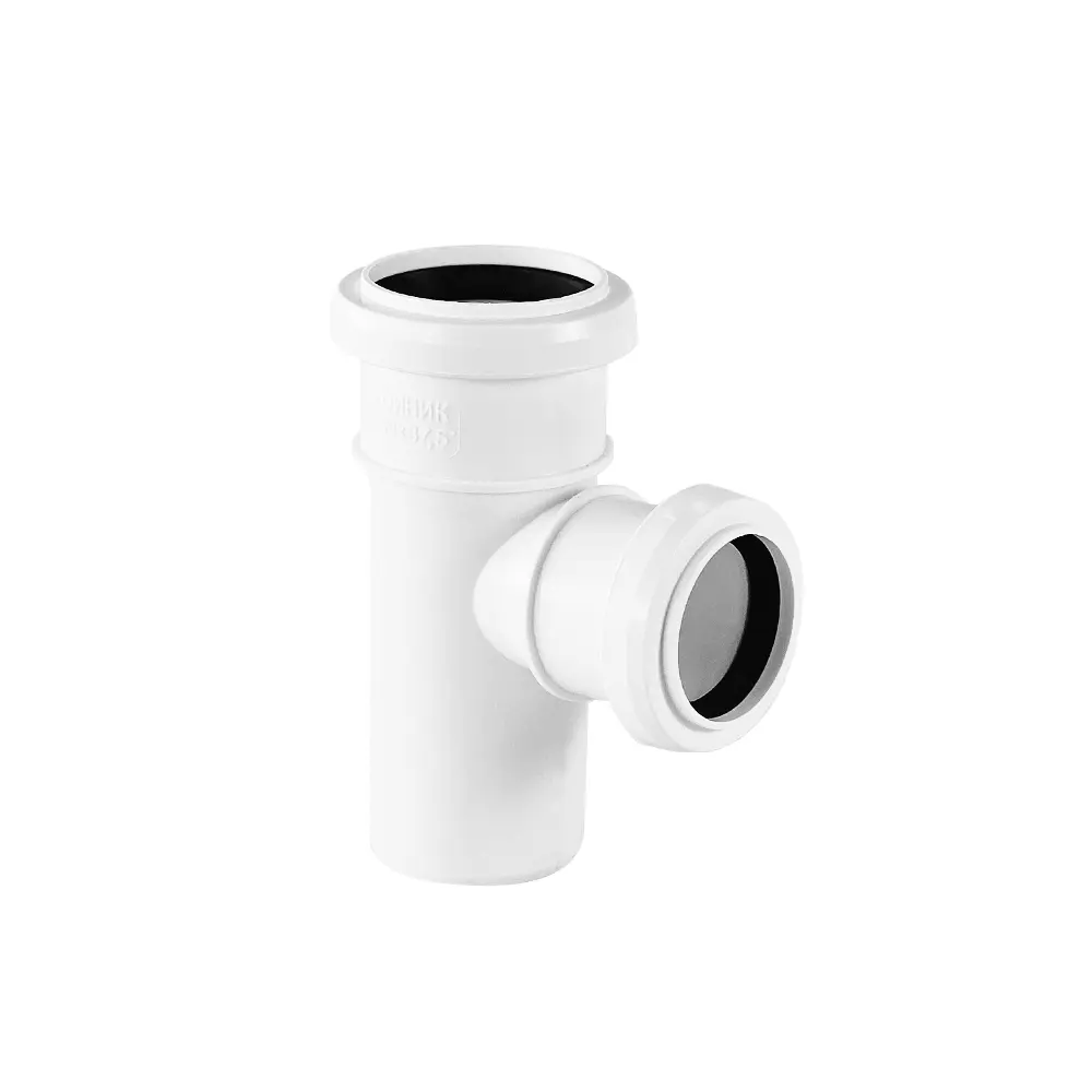 Тройник канализационный малошумный MONLID D50x40/87° мм полипропилен STLM-2038903 - Вид №1