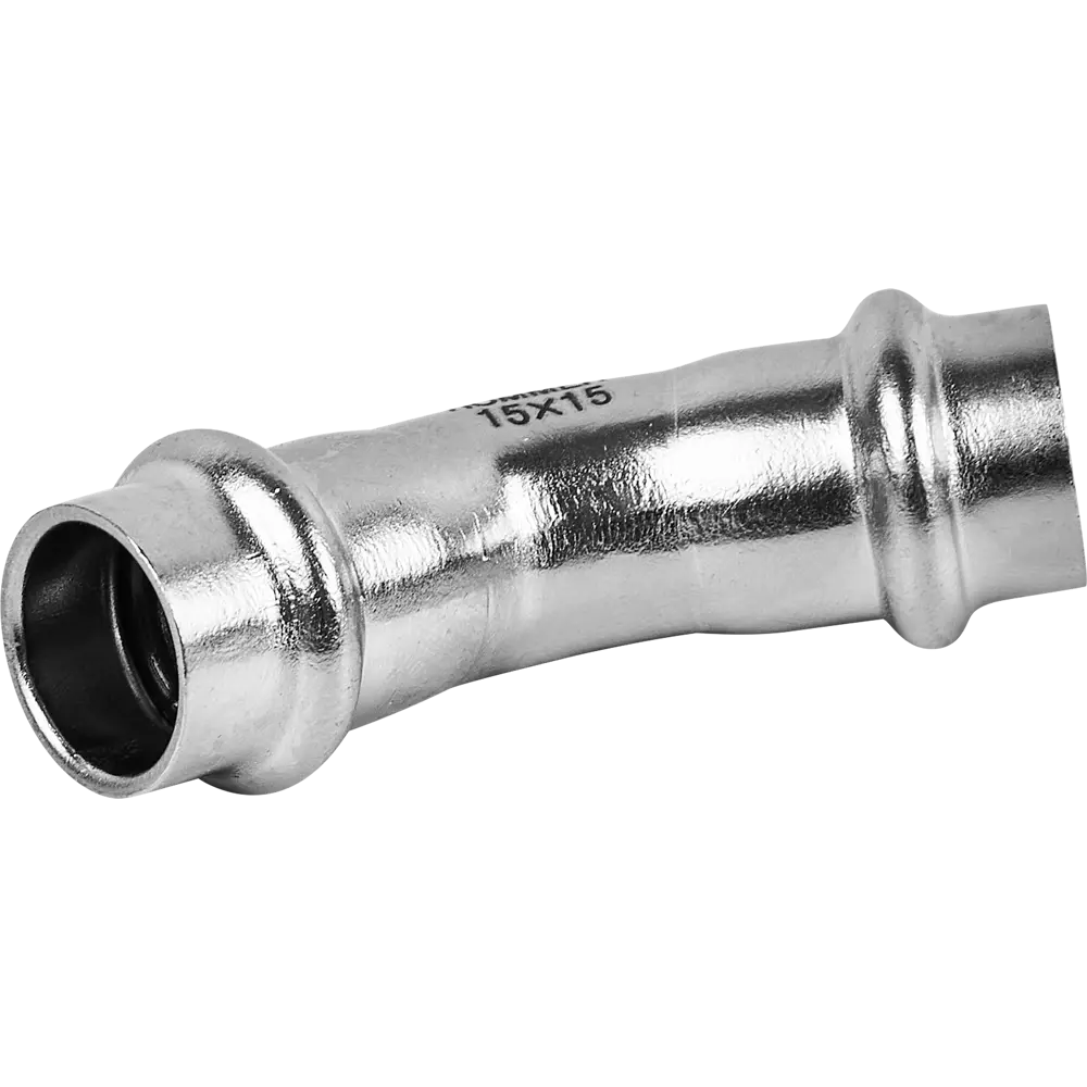 Угол Rommer 15 мм 45 градусов ВПр-ВПр нержавеющая сталь STLM-2113648