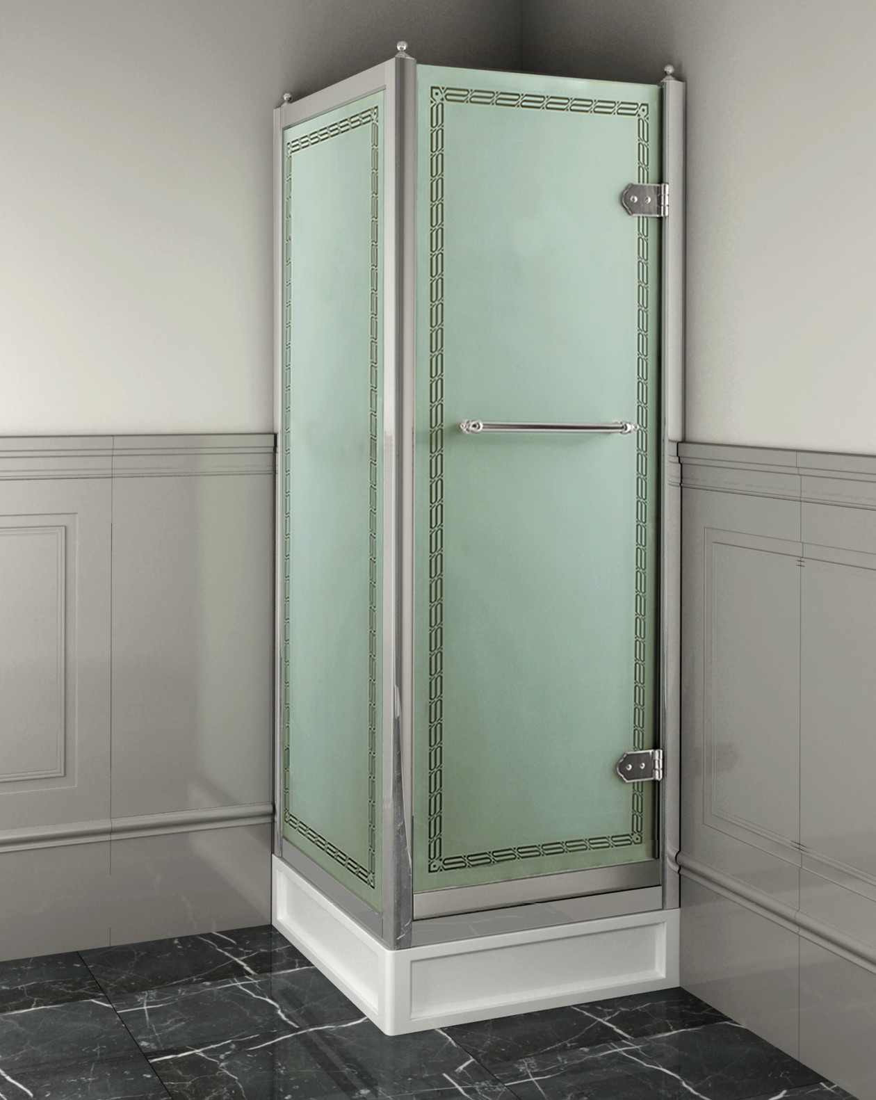 SAVOYX Угловая душевая кабина Savoy X Devon&Devon  - Вид №1