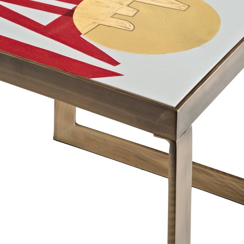 MARIONI Низкий прямоугольный журнальный столик Carousel 02872 - Вид №3