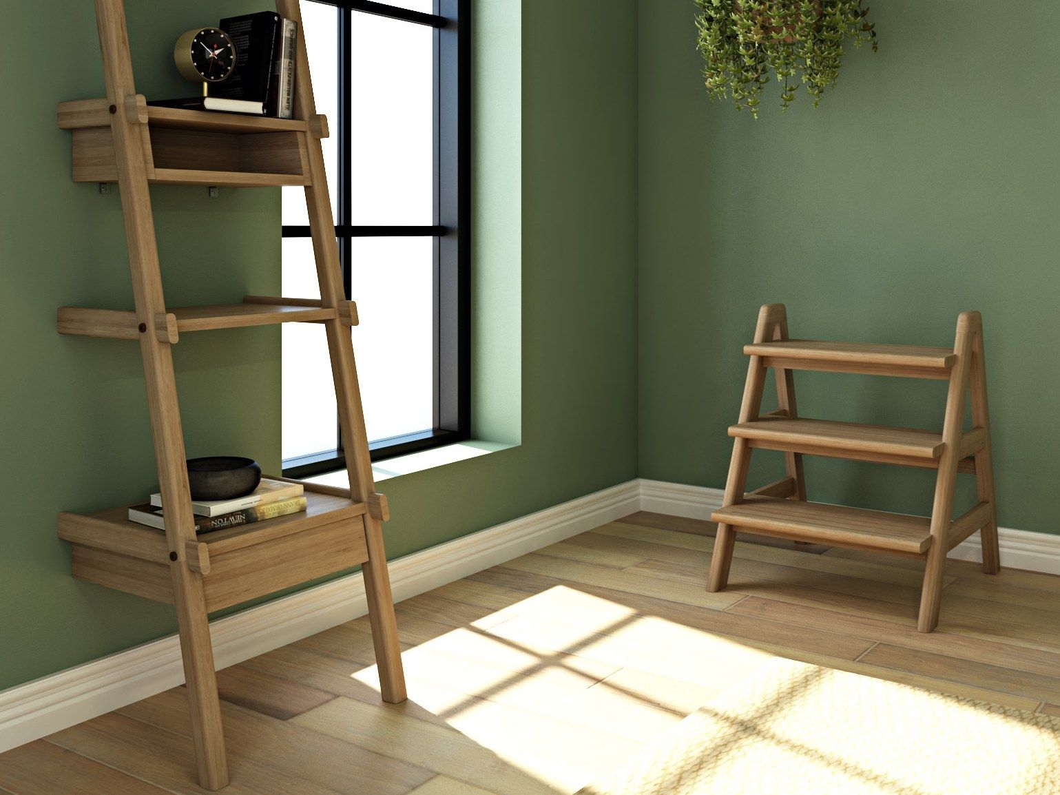 Полка из массива дерева KARPENTER Simplycity ARCH-00128328 - Вид №7