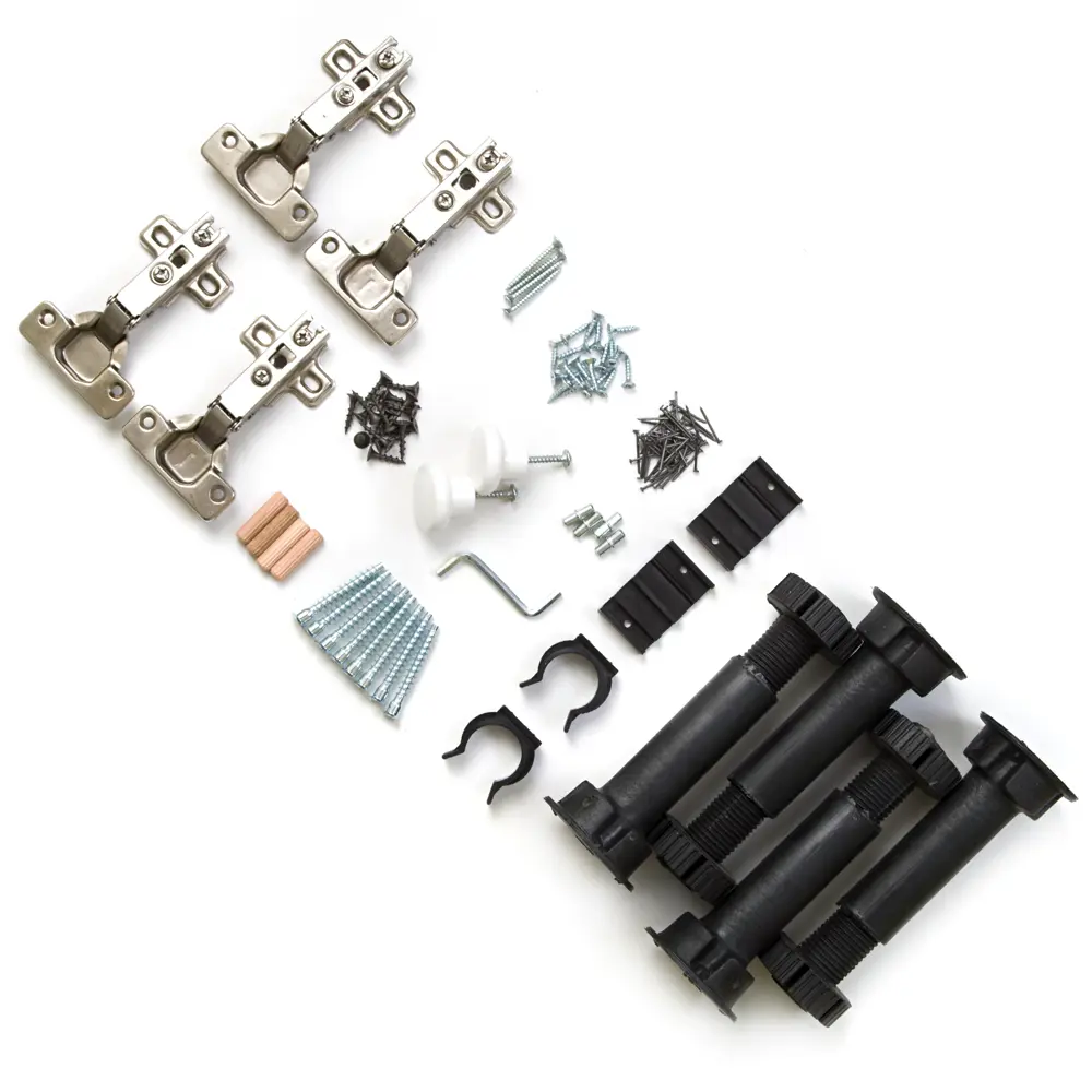 Шкаф напольный Бэлла 80x86x60 см ЛДСП цвет белый Santreyd STLM-2066067 - Вид №7