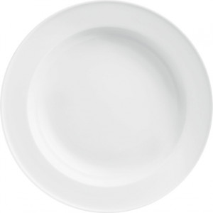 10642881 Furstenberg Тарелка суповая Furstenberg "Вагенфельд" 23см (белая) Фарфор