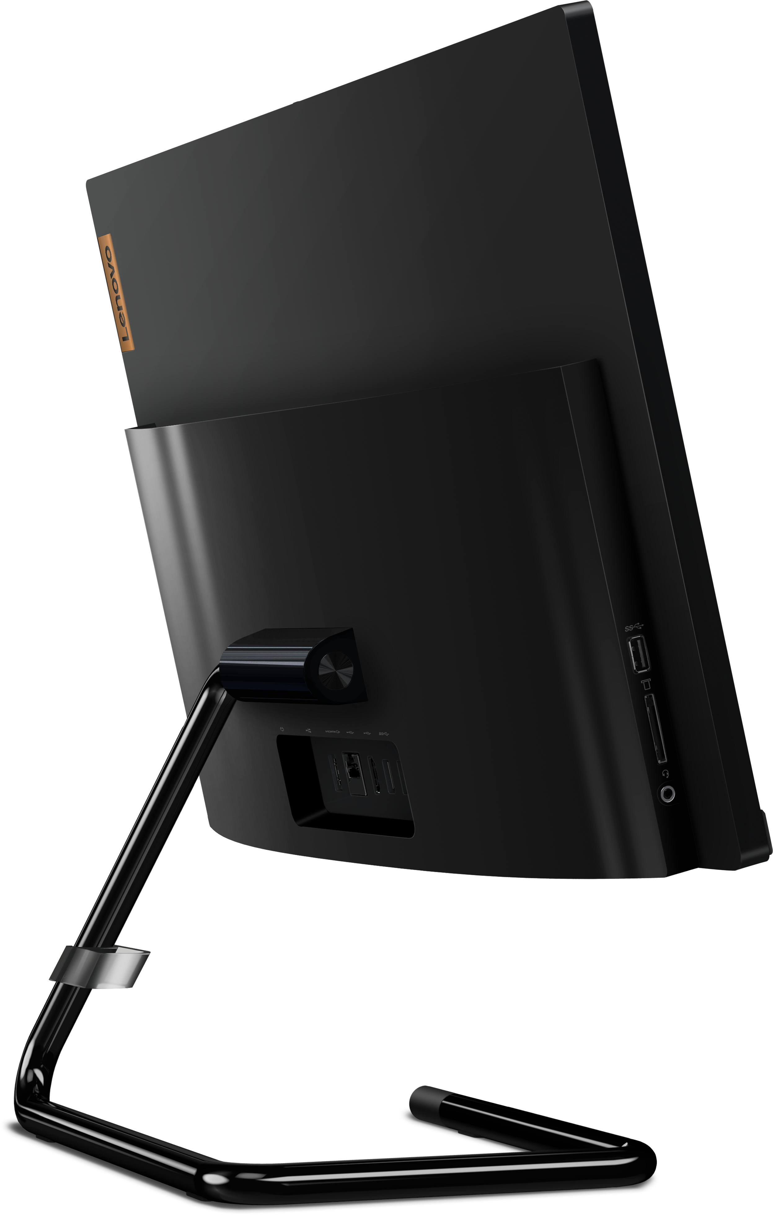 F0EX0013RK ideacentre aio 3 22ada05 21.5"(1920x1080)/amd ryzen 5 3500u(2.1ghz)/8192mb/1000gb/dvdrw/int:amd radeon vega 8 /bt/wifi/war 1y/5.28kg/black/dos + клавиатура, мышь usb Lenovo Santreyd  - Вид №7