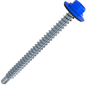 Кровельные саморезы STANDERS RAL5005 сверлоконечные синие 4.8x51, 60 шт. 82182092 STLM-2152440