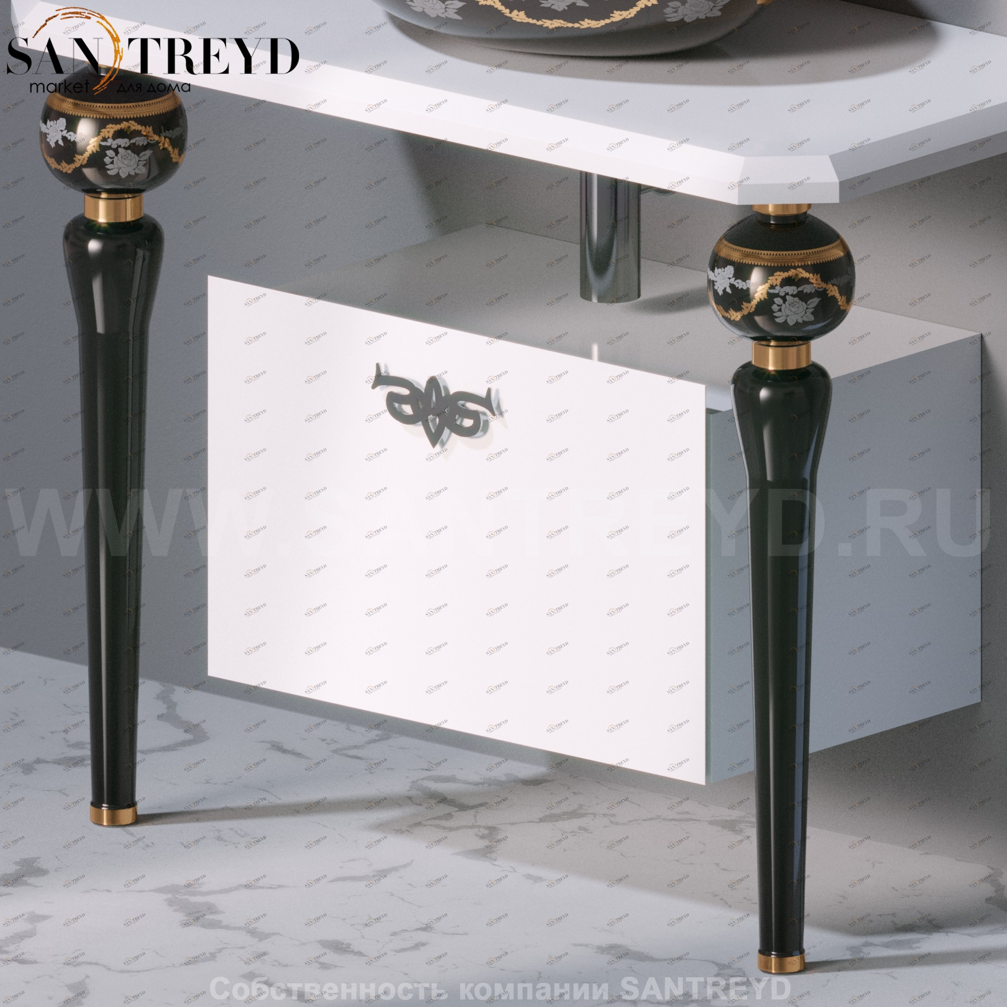 AeT ITALIA Deco Тумба CASSETTIERA белая C271.100 C271100