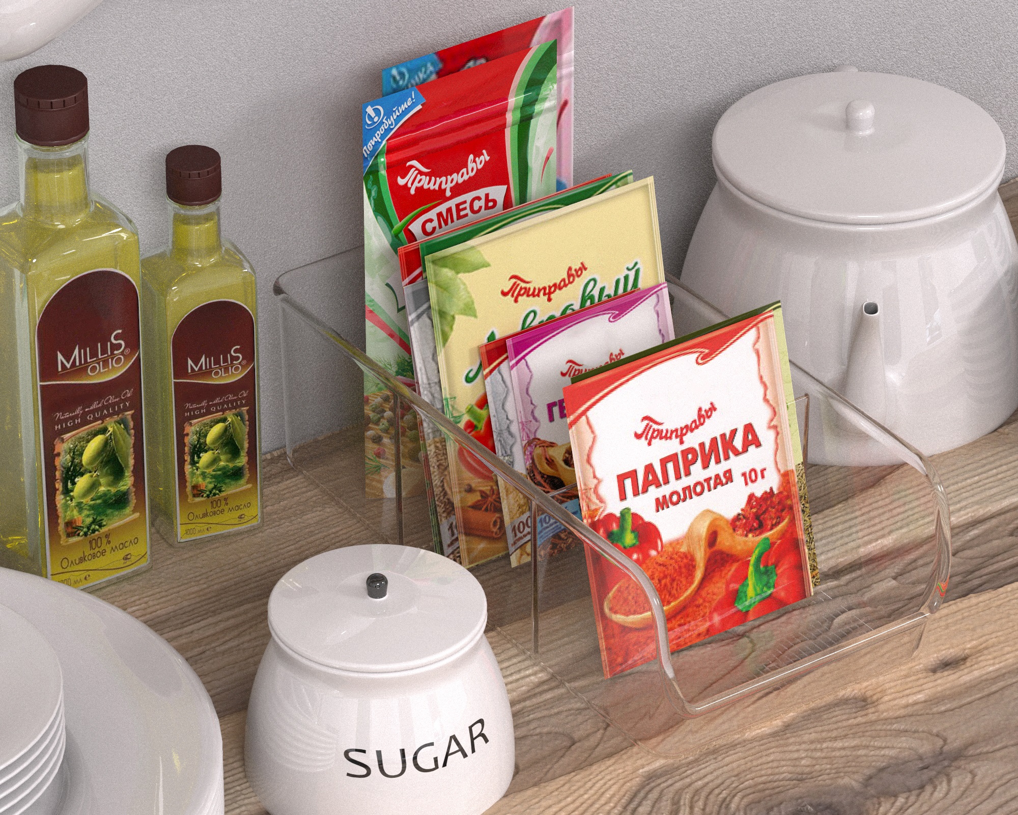 9214899 Органайзер BEROSSI Raido прозрачный STDN-0100420 - Вид №8