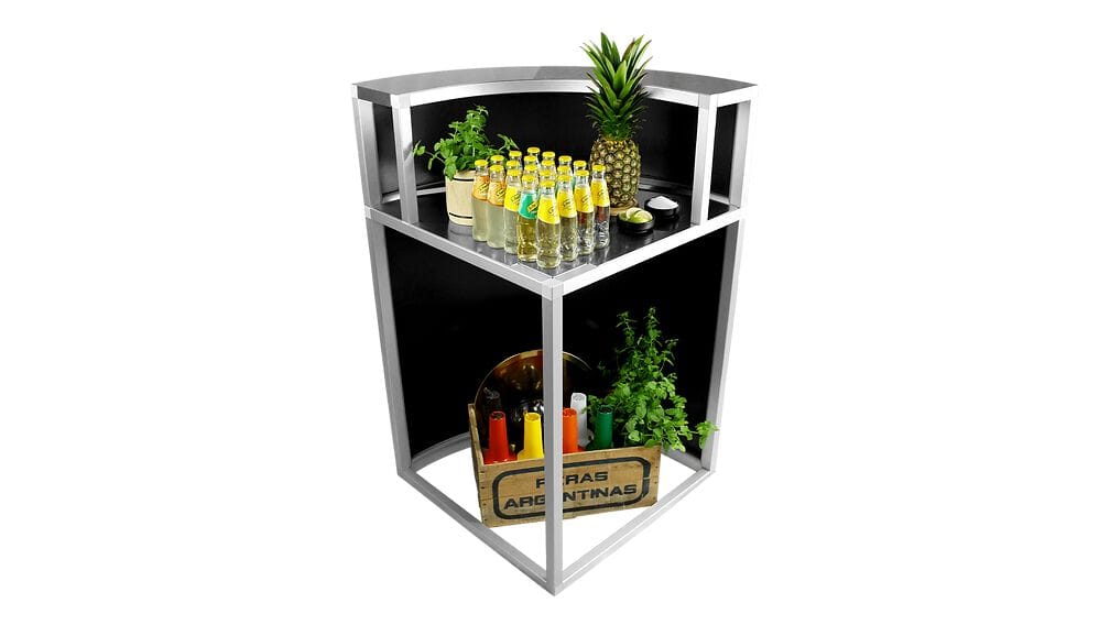 Изогнутый модуль для рабочих станций Station Deus® Deus 7 ARCH-00128907 - Вид №1