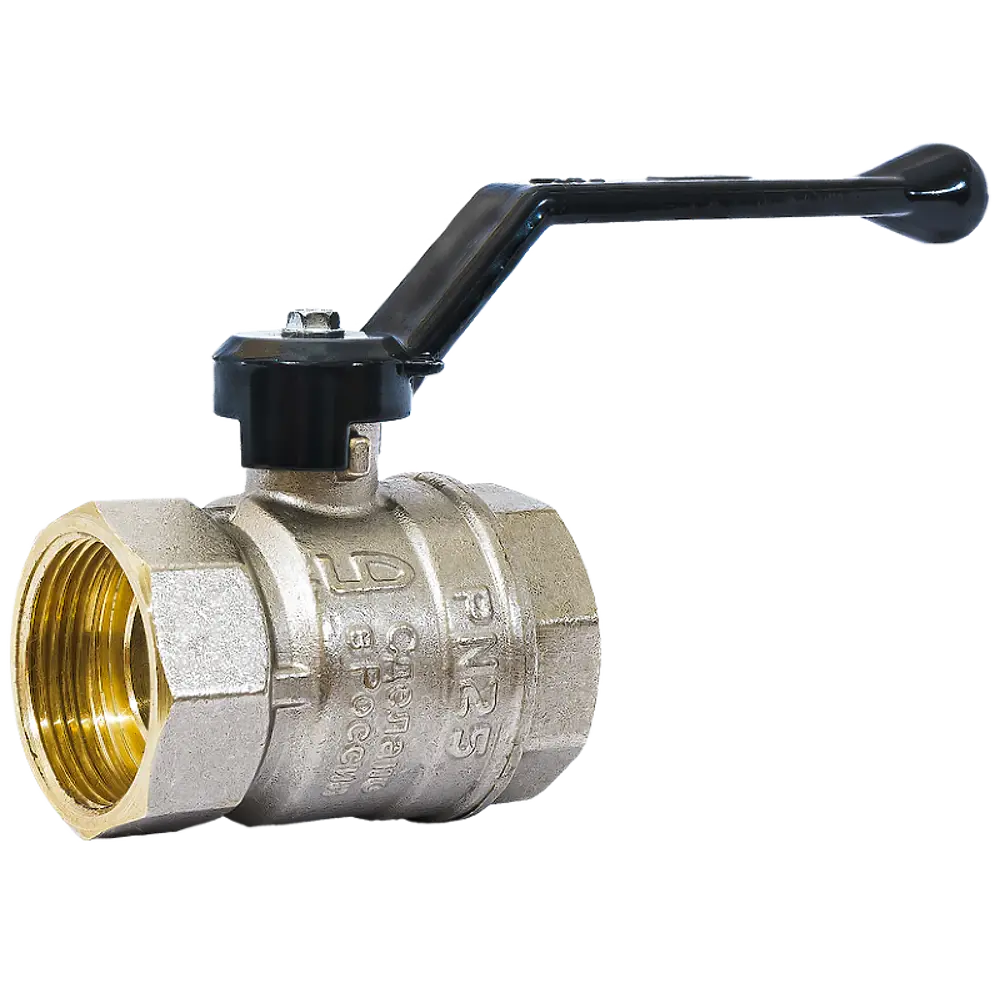 Шаровой кран LD Pride для водопровода с никелированным рычагом 85179433 STLM-1577962