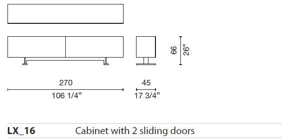 Cappellini Лакированный буфет Luxor sun-id-1356626 - Вид №13