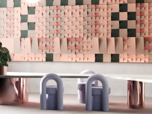 Акустическая панель из переработанного материала