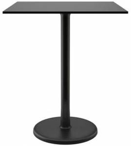 COLOS Квадратный стол из окрашенного металла и столешница из hpl Alfiere