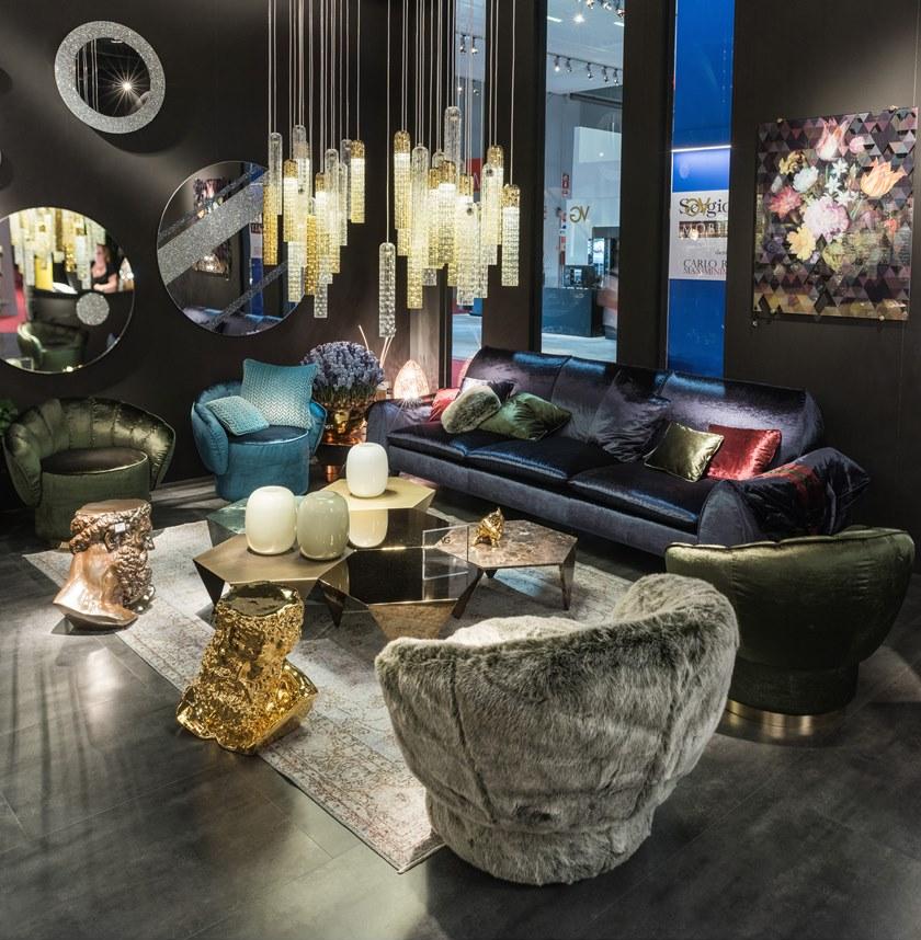 VGnewtrend Низкий шестиугольный металлический журнальный столик sun-id-1480694 - Вид №1