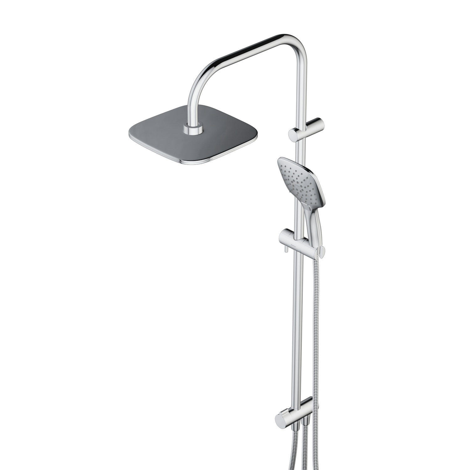 978200000 душ. система: верхний душ 220мм ручн.душ 120мм 3 режима штанга 1010мм Damixa Origin Evo  - Вид №2