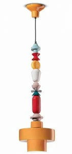 FERROLUCE Подвесной светильник из керамики Lariat C2532