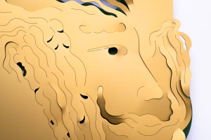 Алюминиевый гобелен