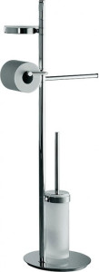 B9843 Стойка напольная (ёршик, полотенцедержатель, мыльница, держатель ТБ) COLOMBO PLANETS