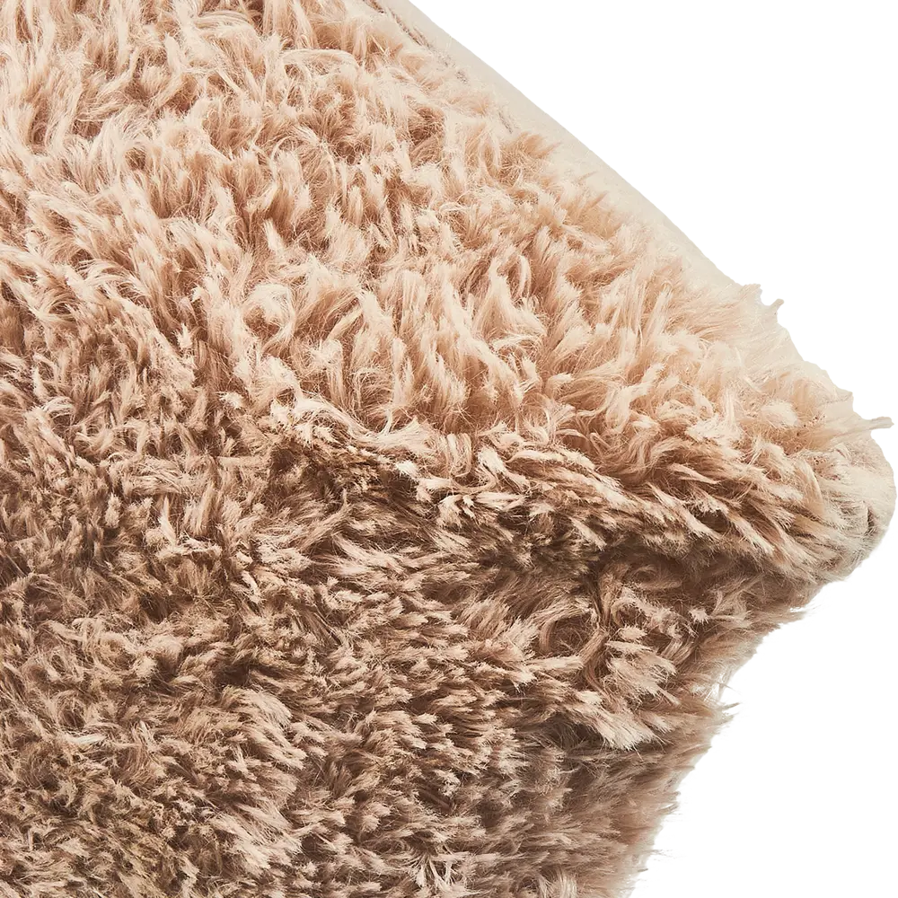 Подушка Искусственный мех 40x40 см цвет серо-коричневый Eclair STLM-2037402 - Вид №2