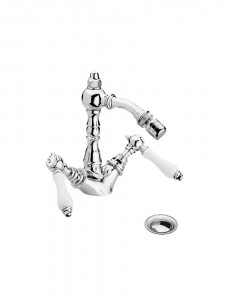 0807/5/L Bellosta Rubinetterie БЛОК БИДЕ С ОДНЫМ ОТВЕРСТИЕМ С ВЫСОКИМ ПОВОРОТНЫМ НОЖОМ