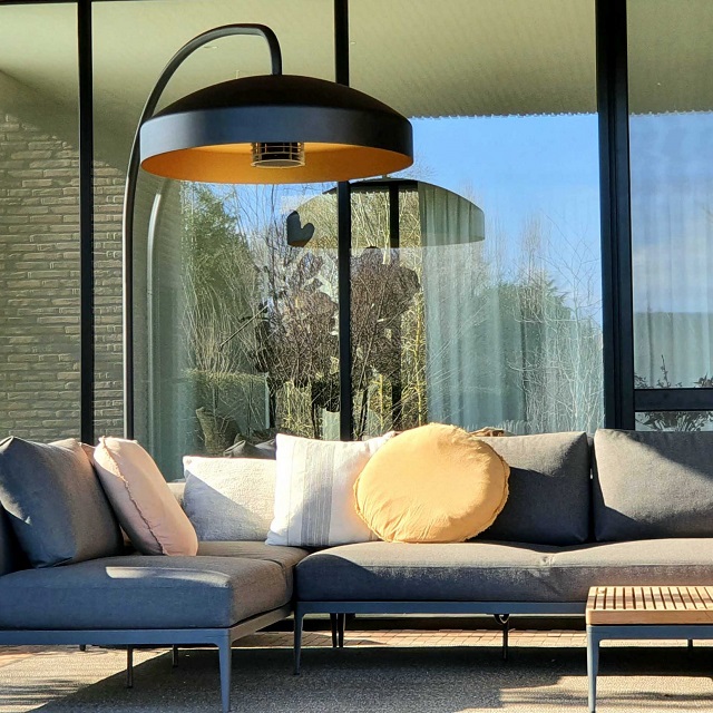 Heatsail DISC Уличный обогреватель инфракрасный с освещением напольный. - Вид №1