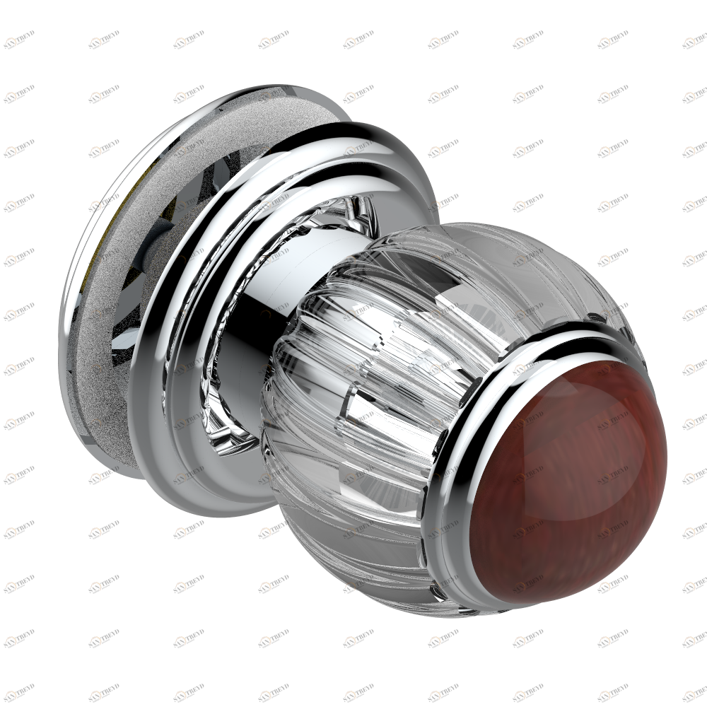 A8N-639V Ручка большая Thg-paris Vogue с красной яшмой Хром A8N-639V CAT.A