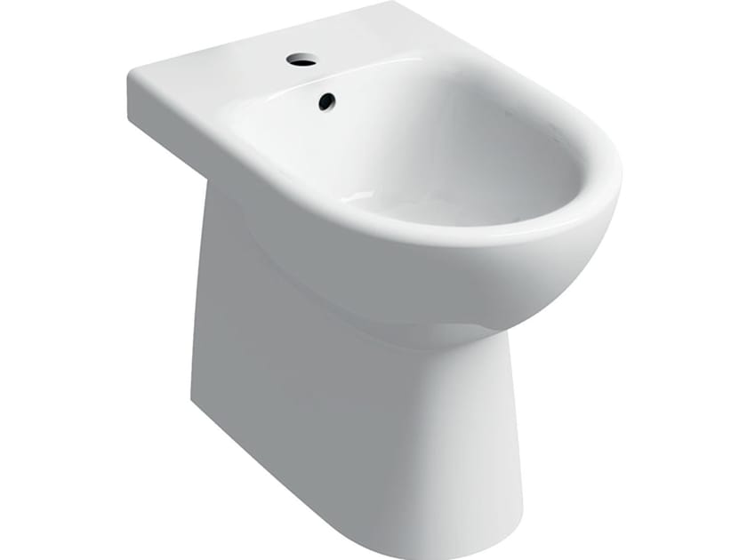 Биде провода стены окна с переливом на полу Geberit Selnova ARCH-00095468