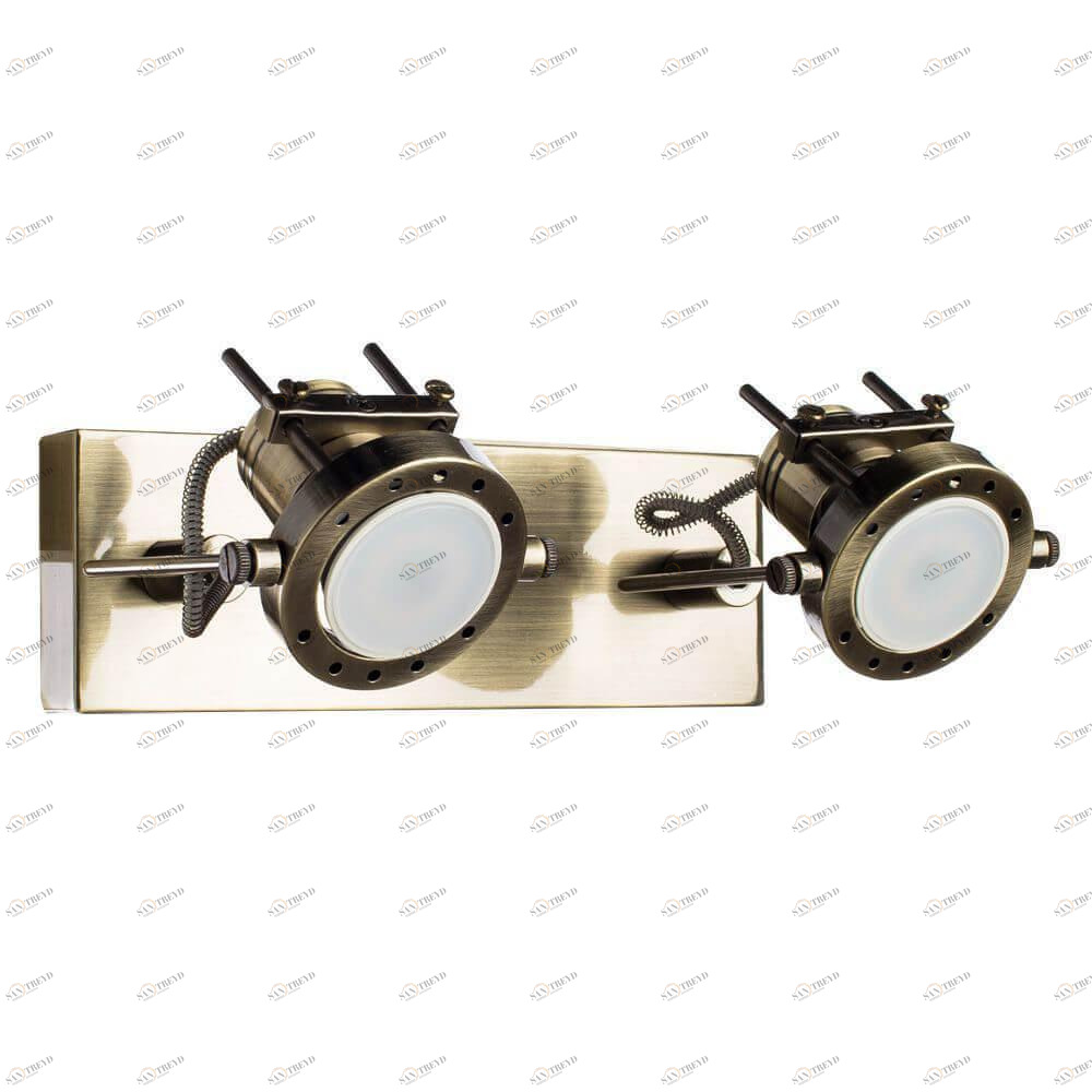 Спот потолочный бронзовый Arte Lamp Costruttore A4300AP-2AB ARTE LAMP COSTRUTTORE BRONZE 00-3926271 Бронза 
