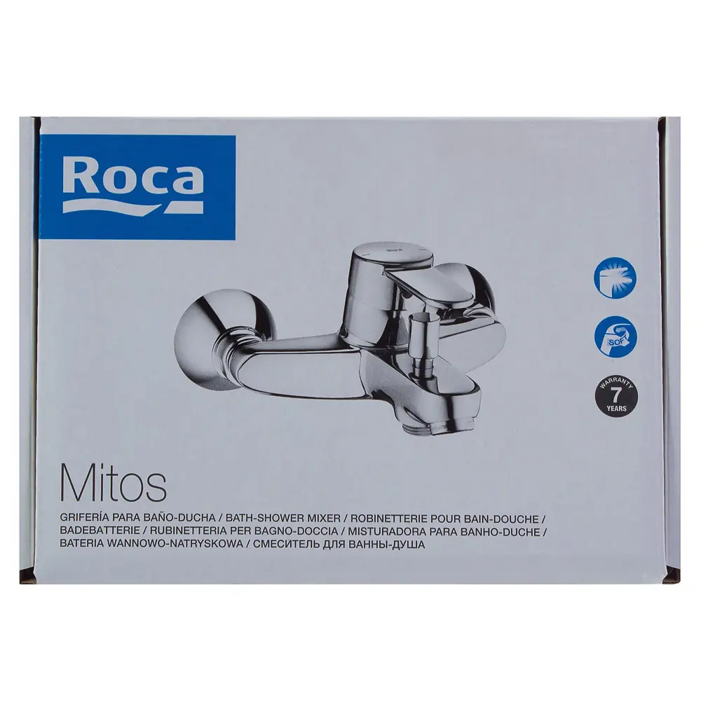 Смеситель для ванны Roca Mitos однорычажный STLM-2014652 - Вид №3