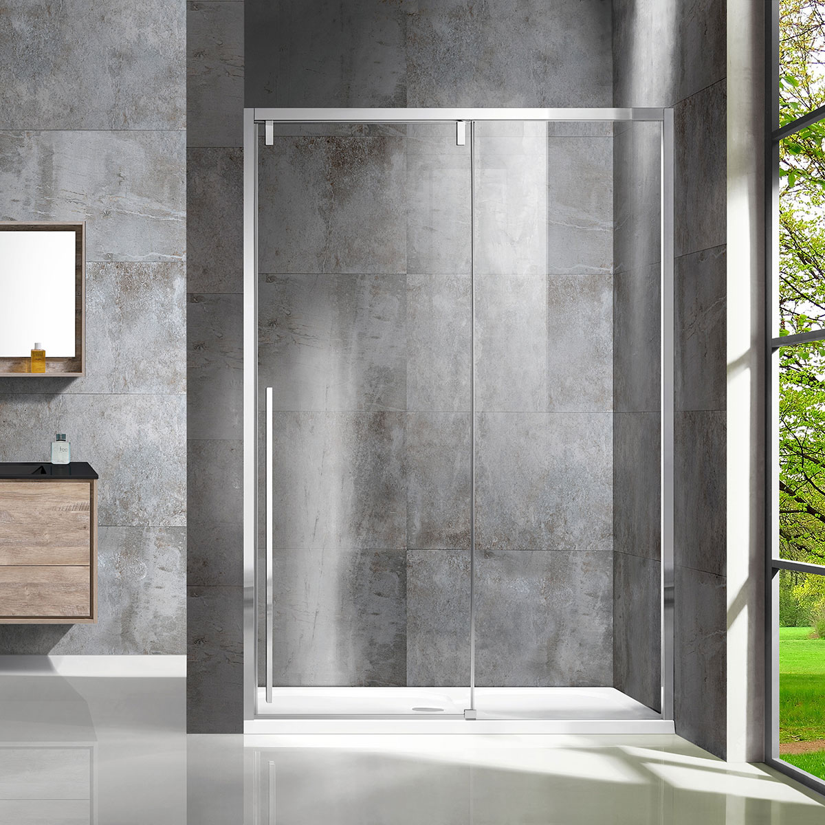 VDS-1L120CL-1 Душевая дверь Vincea Lugano Santreyd