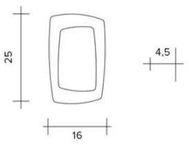Urban Настенный светильник из стекла Debra 1746.10 - Вид №2