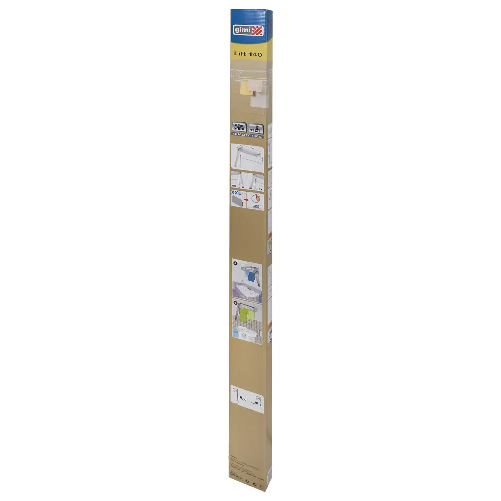 Сушилка для белья настенно-потолочная Gimi Lift 140, 8.5 м Santreyd STLM-2173854 - Вид №4