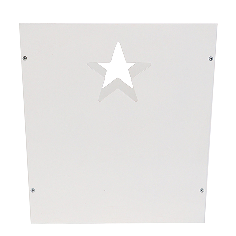 Деревянный ящик для игрушек, белый со звездочкой VAMVIGVAM  282039 Белый Santreyd  - Вид №4