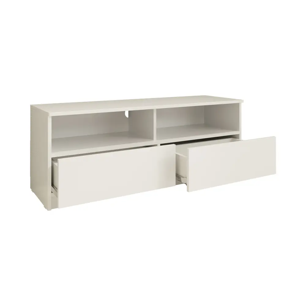 Тумба под телевизор 114.9x44x37 см ЛДСП цвет белый Santreyd нет STLM-2172238 - Вид №5