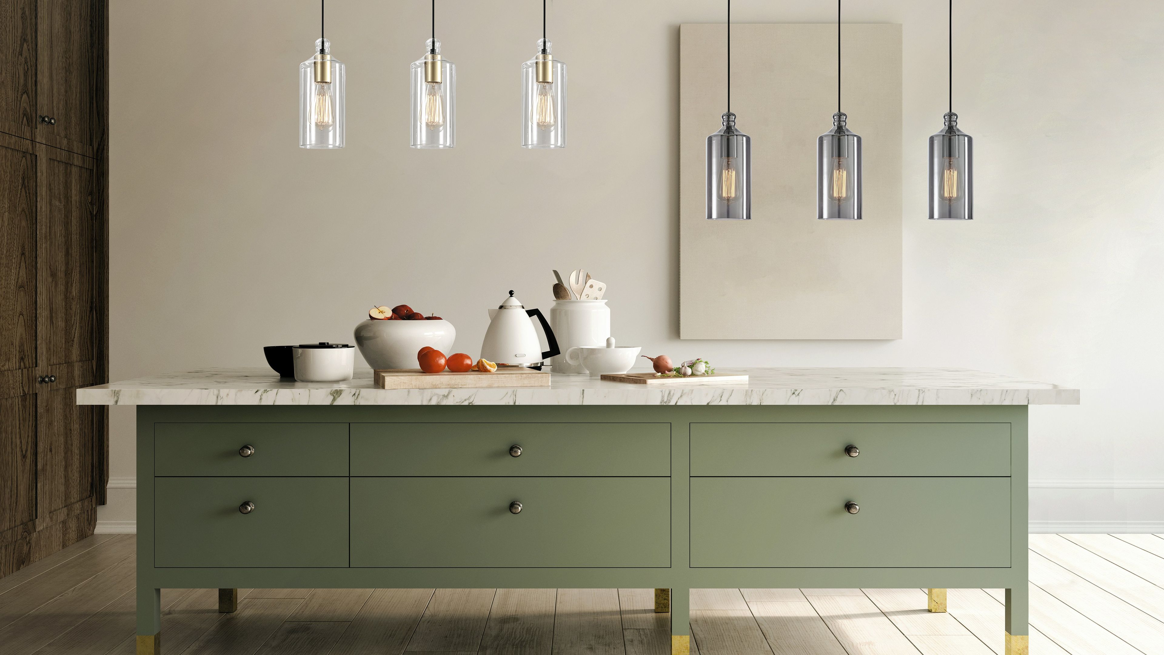 Стеклянный подвесной светильник Miloox Ebe ARCH-00063236 - Вид №5