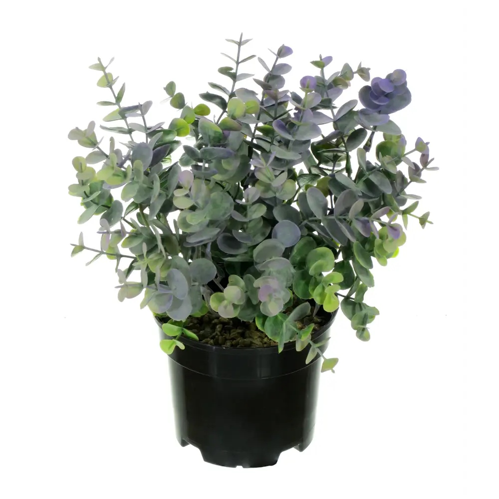 89356249 Искусственное растение в горшке эвкалипт h30 см цвет фиолетовый STLM-0962395 Santreyd  - Вид №2