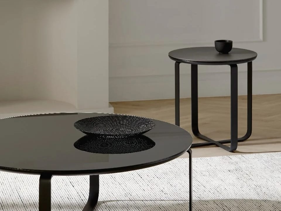 Деревянный круглый журнальный столик Kendo Mobiliario Clik ARCH-00123961