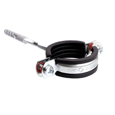 RUS.833.10 Кронштейн для труб стальной с резиновым уплотнением Valtec 2 1/2", 75–80 мм  - Вид №3