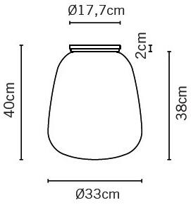 Fabbian Стеклянный потолочный светильник Lumi baka sun-id-1382334 - Вид №3