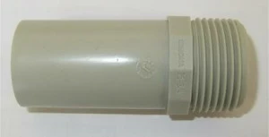 SANIT 841750210720206 Адаптер ниппель, PP-H, SDR 11, внешняя резьба