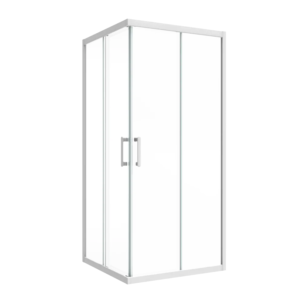 Комплект стекол для душевой ширмы Sensea Easy 80x80 см прозрачное стекло, цвет профиля на выбор 85868663 STLM-2062786 - Вид №13