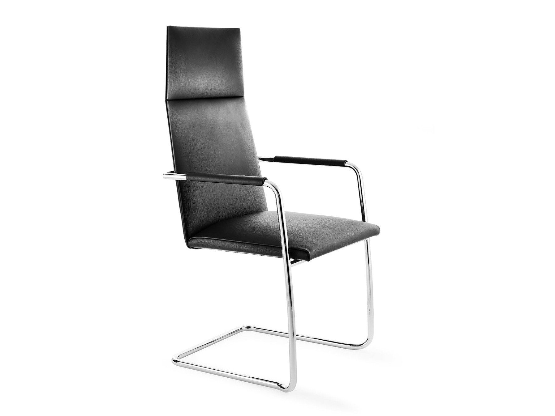 Кожаный консольный стул с подлокотниками Spiegels .leptos ARCH-00103740 - Вид №2