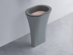 AMLA65-CM+AMPILO-CP+AMCOLO-BR Раковина Amedeo Ovale отдельностоящая cielo Enjoy + Amedeo